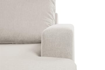 Crazy 6-sits Vänstervänd U-formad XX-Large Soffa med Divan och Schäslong i Tyg - Beige - Möbler - Soffa - U-soffa