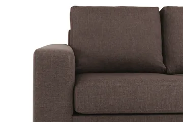 Crazy 7-sits Vändbar L-formad XX-Large Hörnsoffa i Tyg - Brun - Möbler - Soffa - Hörnsoffa