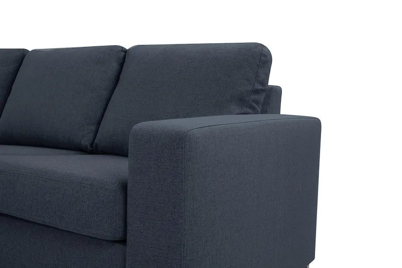 Crazy 7-sits Vändbar L-formad XX-Large Hörnsoffa i Tyg - Mörkblå - Möbler - Soffa - Hörnsoffa