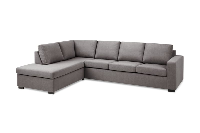 Crazy Limited Edition 3-sits Soffa med Schäslong Vänster - Ljusgrå - Divansoffor & schäslongsoffa - 3 sits soffa med divan
