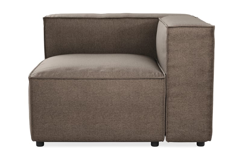 Cubo 2-sits Vänstermodul i Tyg 120 cm bred - Grå - Möbler - Soffa - 2 sits soffa