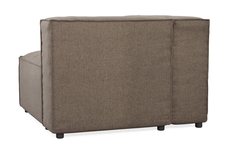 Cubo 2-sits Vänstermodul i Tyg 120 cm bred - Grå - Möbler - Soffa - 2 sits soffa
