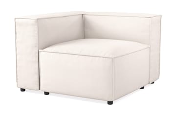 Cubo 2-sits Vänstermodul i Tyg 120 cm bred - Ljusbeige - Möbler - Soffa - 2 sits soffa