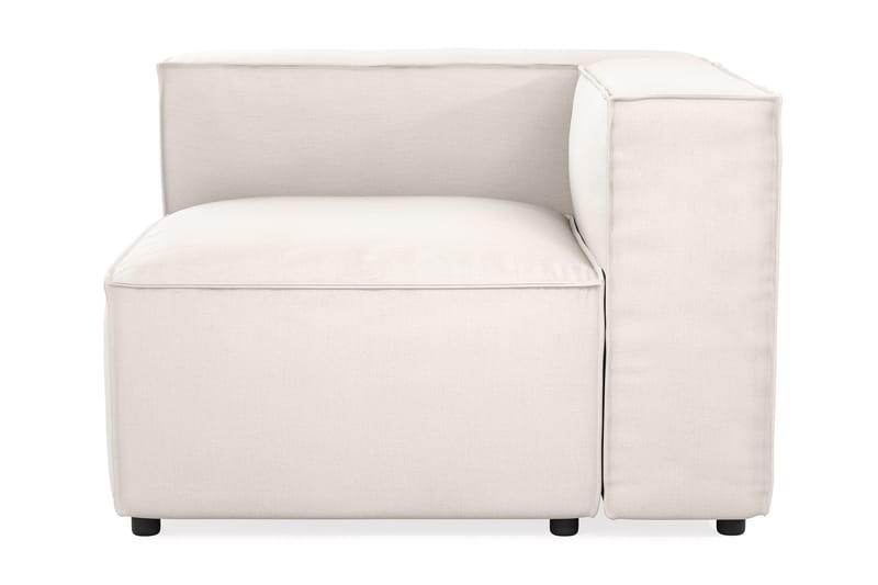 Cubo 2-sits Vänstermodul i Tyg 120 cm bred - Ljusbeige - Möbler - Soffa - 2 sits soffa