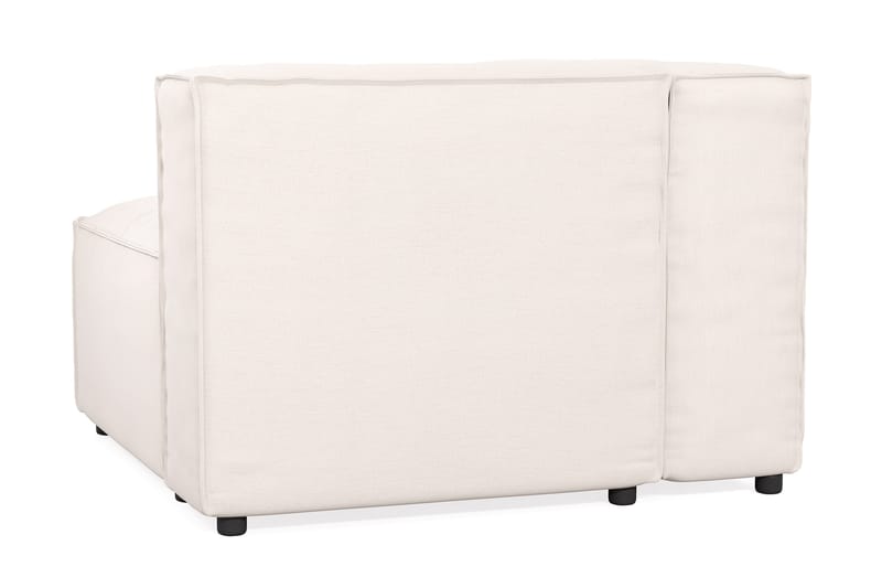 Cubo 2-sits Vänstermodul i Tyg 120 cm bred - Ljusbeige - Möbler - Soffa - 2 sits soffa