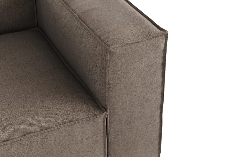 Cubo 4-sits Djup Modulsoffa i Tyg - Grå - Möbler - Soffa - 3 sits soffa