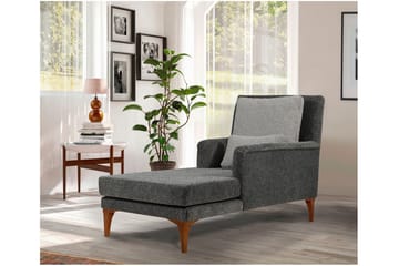 Biforco Dagbädd med Rygg - Antracit/Natur - Möbler - Soffa - Dagbäddar