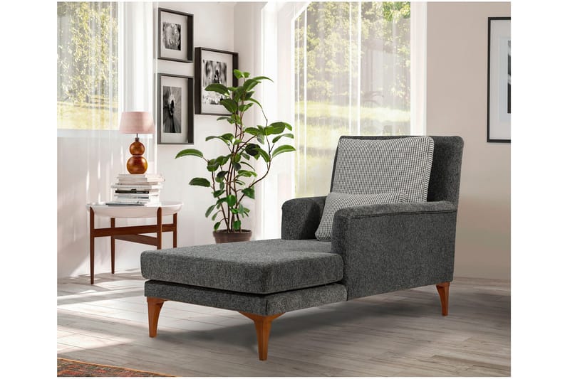 Biforco Dagbädd med Rygg - Antracit/Natur - Möbler - Soffa - Dagbäddar