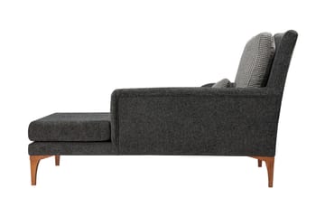 Biforco Dagbädd med Rygg - Antracit/Natur - Möbler - Soffa - Dagbäddar