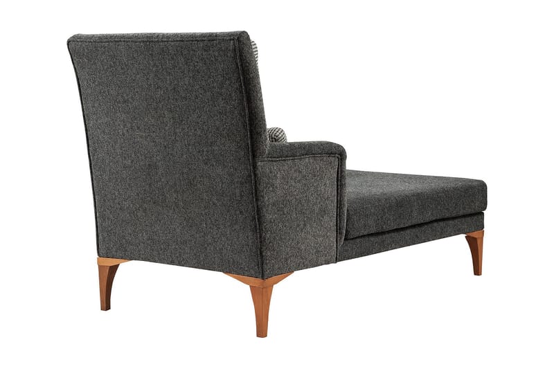 Biforco Dagbädd med Rygg - Antracit/Natur - Möbler - Soffa - Dagbäddar