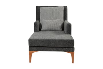 Biforco Dagbädd med Rygg - Antracit/Natur - Möbler - Soffa - Dagbäddar