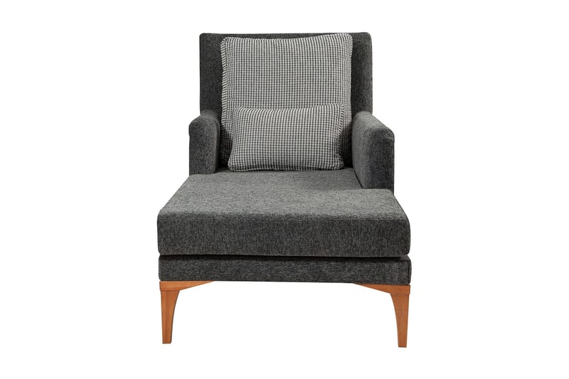 Biforco Dagbädd med Rygg - Antracit/Natur - Möbler - Soffa - Dagbäddar