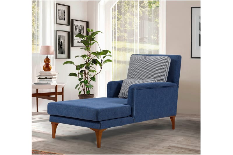 Biforco Dagbädd med Rygg - Blå/Natur - Möbler - Soffa - Dagbäddar