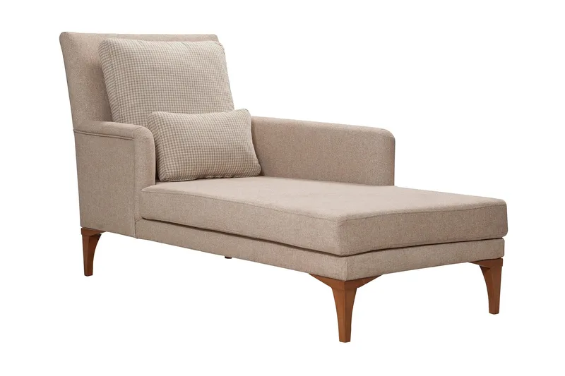 Biforco Dagbädd med Rygg - Krämvit/Natur - Möbler - Soffa - Dagbäddar