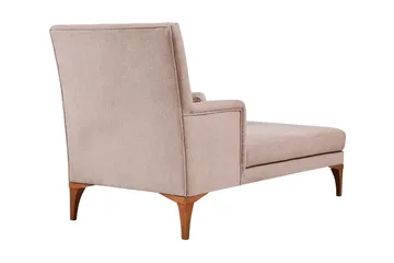 Biforco Dagbädd med Rygg - Rosa/Natur - Möbler - Soffa - Dagbäddar