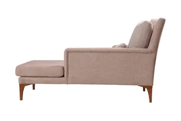 Biforco Dagbädd med Rygg - Rosa/Natur - Möbler - Soffa - Dagbäddar