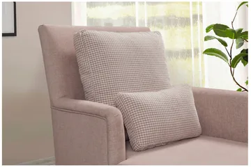 Biforco Dagbädd med Rygg - Rosa/Natur - Möbler - Soffa - Dagbäddar