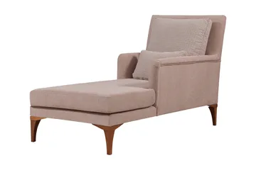 Biforco Dagbädd med Rygg - Rosa/Natur - Möbler - Soffa - Dagbäddar