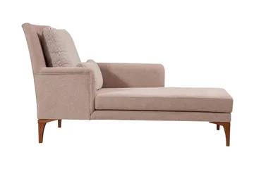 Biforco Dagbädd med Rygg - Rosa/Natur - Möbler - Soffa - Dagbäddar