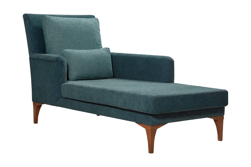 Biforco Dagbädd med Rygg - Turkos/Natur - Möbler - Soffa - Dagbäddar