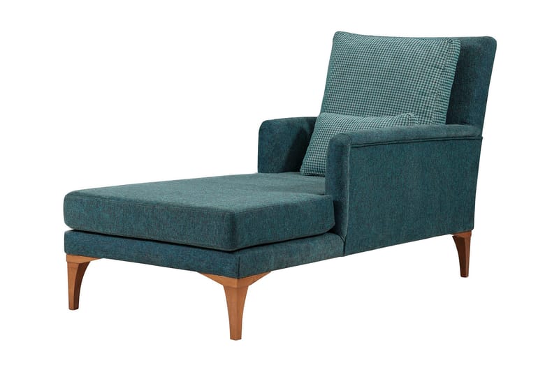 Biforco Dagbädd med Rygg - Turkos/Natur - Möbler - Soffa - Dagbäddar