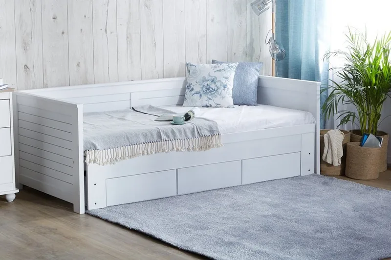 Cahors Dagbädd 90|200 cm - Vit - Möbler - Soffa - Dagbäddar