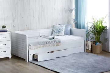 Cahors Dagbädd 90|200 cm - Vit - Möbler - Soffa - Dagbäddar