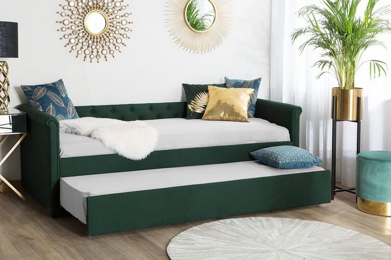 Libourne Dagbädd 90|200 cm - Grön - Möbler - Soffa - Dagbäddar