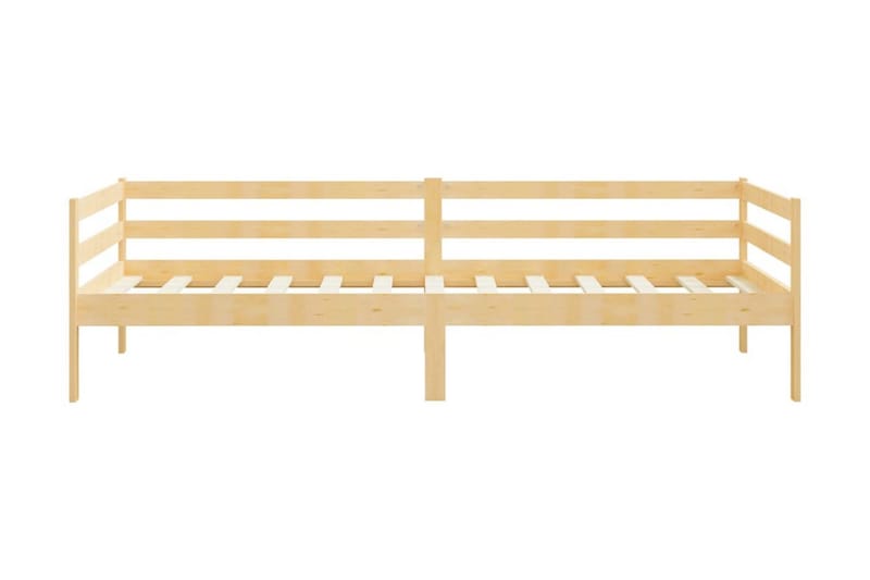 Dagbädd massiv furu 90x200 cm - Brun - Möbler - Soffa - Dagbäddar