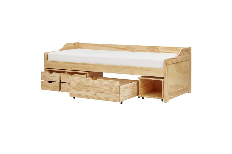 Dagbädd Royville med förvaring Ljus Trä - Ljus Trä - Möbler - Soffa - Dagbäddar