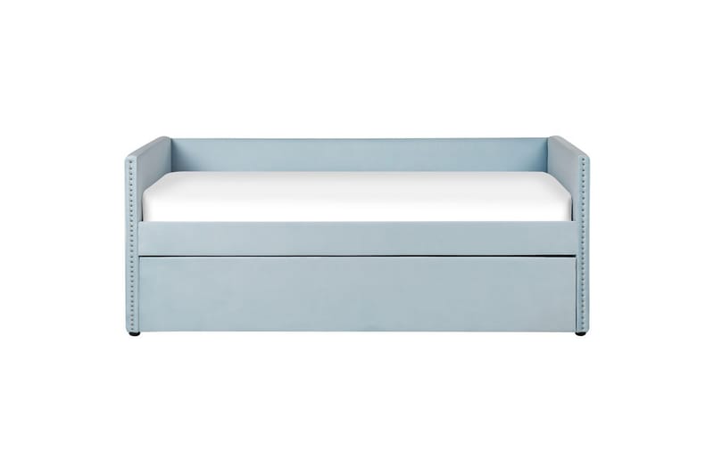 Dagbädd Troyes med lamellram Blå - Blå - Möbler - Soffa - Dagbäddar