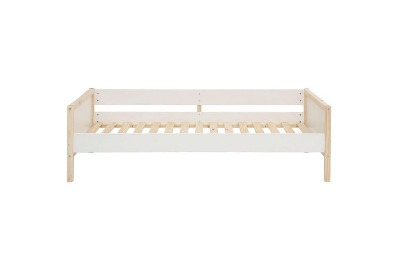 Dagbäddar utan rygg Loft24 Sängsoffa Square Line Vit,Natur - Möbler - Soffa - Dagbäddar