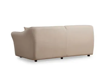 Damor Svängd Soffa 4-sits - Beige - Möbler - Soffa - 4 sits soffa