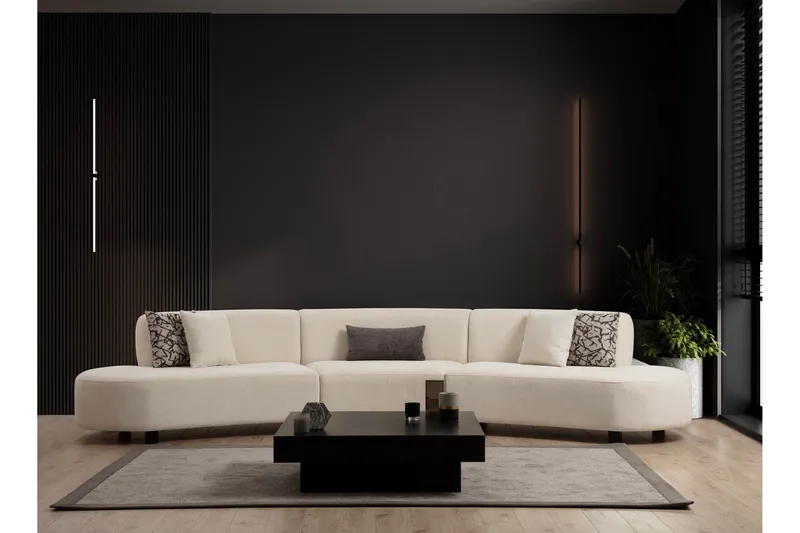 Dariya Soffa 5-sits - Beige - Möbler - Soffa
