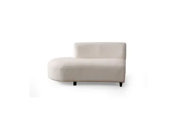 Dariya Svängd Soffa 3-sits - Cream - Möbler - Soffa - 3 sits soffa