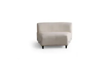 Dariya Svängd Soffa 4-sits - Cream - Möbler - Soffa - 4 sits soffa