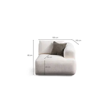 Dashwood 2-sits Soffa - Vit - Möbler - Soffa - 2 sits soffa
