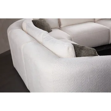 Dashwood 3-sits Hörnsoffa - Krämvit - Möbler - Soffa - Hörnsoffa