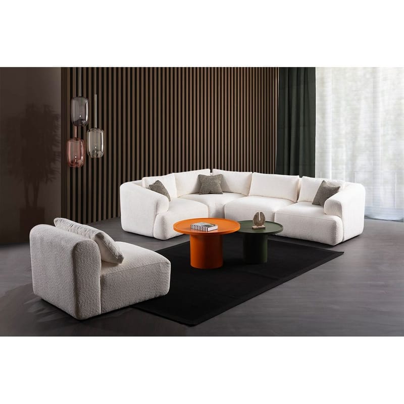 Dashwood 4-sits Hörnsoffa - Krämvit - Möbler - Soffa - Hörnsoffa