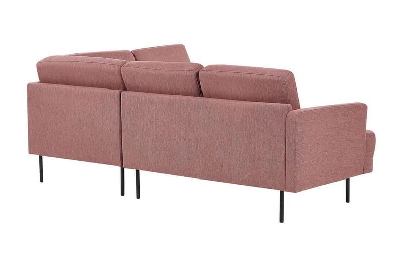 Deajna Hörnsoffa 4-sits - Rosa/Brun/Svart - Möbler - Soffa - Hörnsoffa