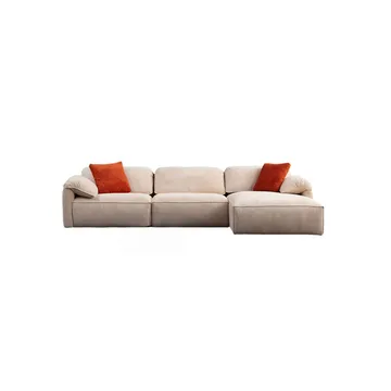 Derebasi 4-sits Hörnsoffa - Krämvit - Möbler - Soffa - Divansoffor & schäslongsoffa