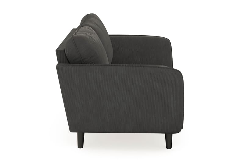 Trend Lyx 2-sits Manchestersoffa - Mörkgrå - Möbler - Soffa - 2 sits soffa