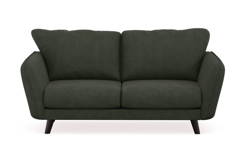Trend Lyx 2-sits Manchestersoffa - Mörkgrön - Möbler - Soffa - 2 sits soffa