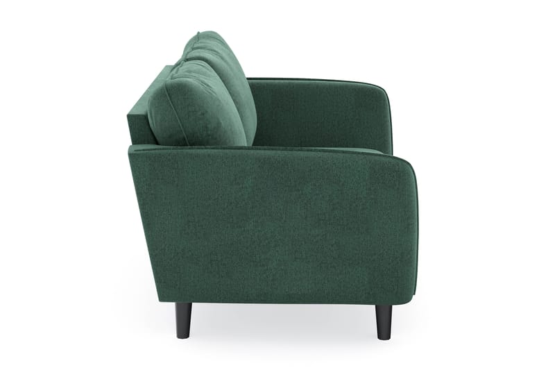 Trend Lyx 2-sits Sammetssoffa - Mörkgrön - Möbler - Soffa - 2 sits soffa