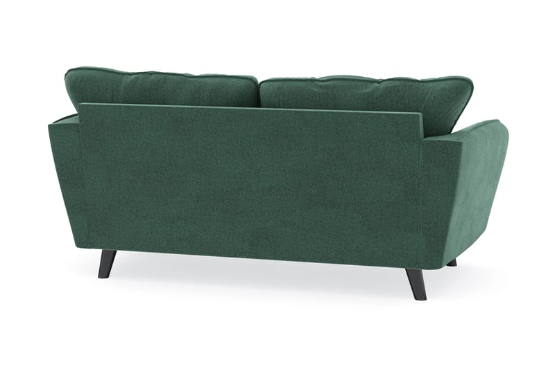 Trend Lyx 2-sits Sammetssoffa - Mörkgrön - Möbler - Soffa - 2 sits soffa