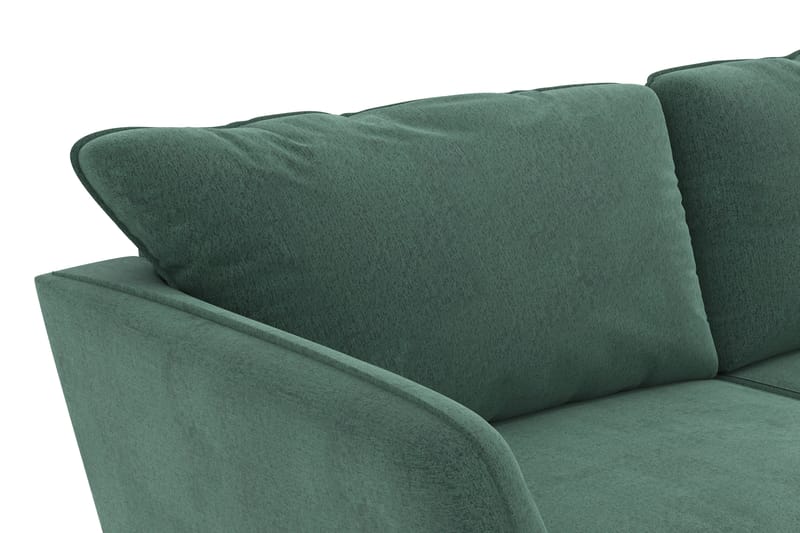 Trend Lyx 2-sits Soffa - Grön Sammet - Divansoffor & schäslongsoffa - 2 sits soffa med divan