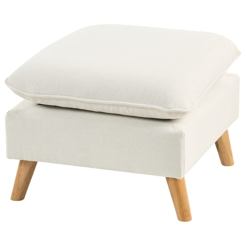 3-sits soffa Dalvik - Vit, brun - Möbler - Soffa - Hörnsoffa