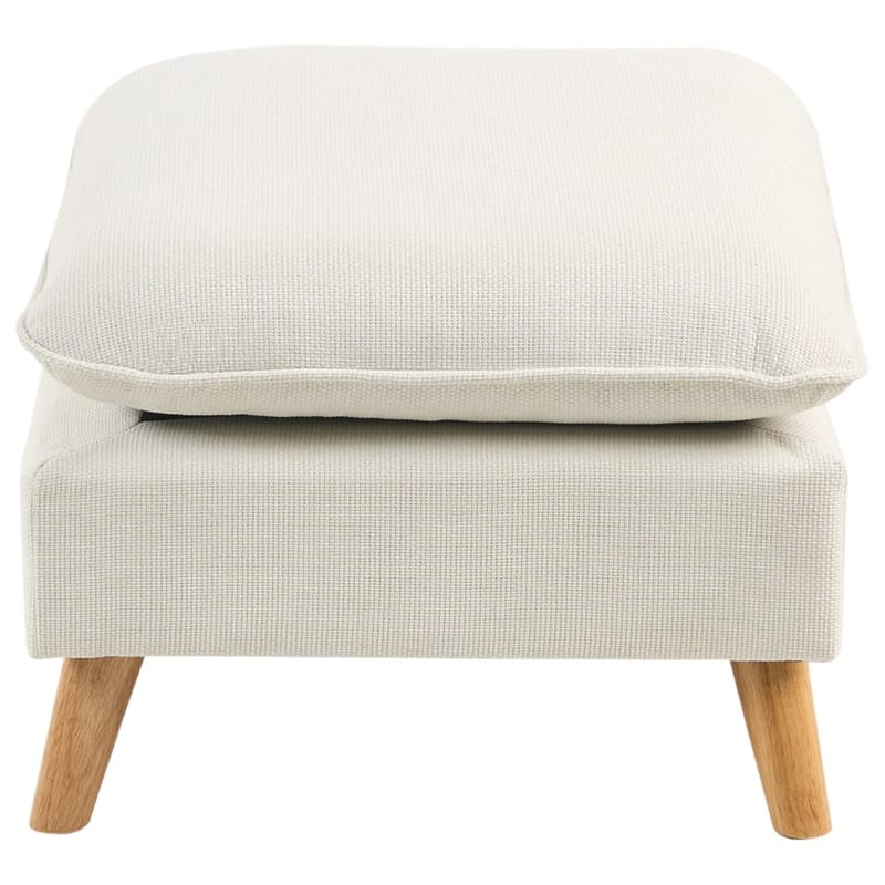 3-sits soffa Dalvik - Vit, brun - Möbler - Soffa - Hörnsoffa