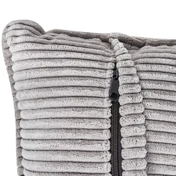 3-sits soffa Dolva - Grå, svart/Högervänd/Manchestertyg - Möbler - Soffa - Modulsoffor - Komplett modulsoffa