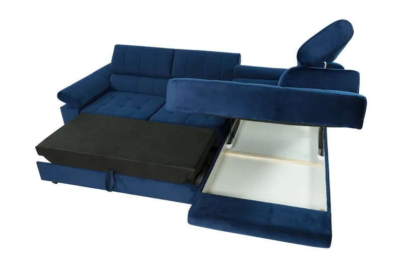 Amshyttan Soffa med Schäslong 3-sits - Brun - Möbler - Soffa - Divansoffor & schäslongsoffa - 3 sits soffa med divan